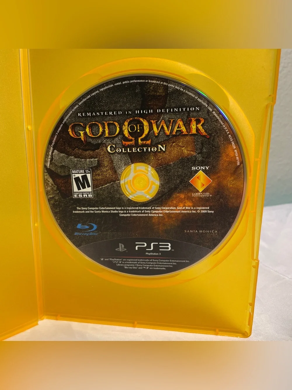 God of War Collection PS3 (Disc Only) Remastered in HD – Tested & Working